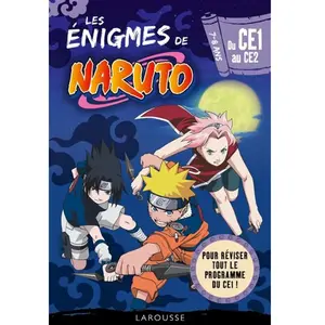 Comparateur de prix : Larousse Les énigmes de Naruto du CE1 au CE2