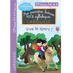 Comparateur de prix : Larousse Mes Premières Lectures 100% Syllabiques - Les Grandes Vacances - Cp Niveau 3