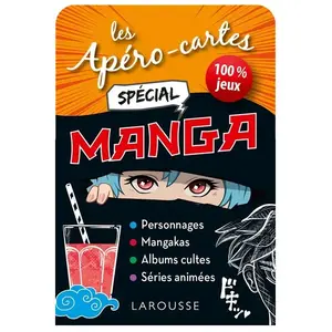 Larousse Apéro-cartes spécial manga pas cher