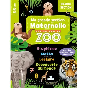 Comparateur de prix : Larousse Ma grande section de maternelle avec une saison au zoo