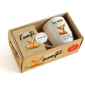 Larousse Ma Petite Pause Amitié - Coffret Avec Un Mug En Céramique Et Un Livret Pour Célébrer L'amitié pas cher