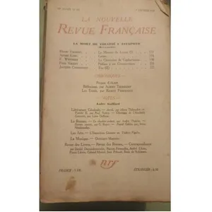 La Nouvelle Revue Française (1908-1943) N° 197 Février 1930 pas cher