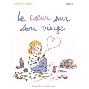 ISBN Gallimard jeunesse Le coeur sur son visage pas cher