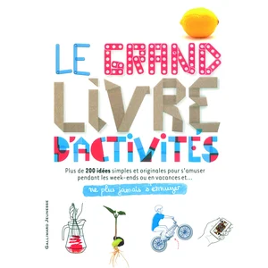 ISBN Gallimard Jeunesse Le Grand Livre D'activités - Ne Plus Jamais S'ennuyer pas cher