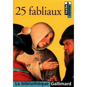 ISBN Gallimard 25 fabliaux pas cher