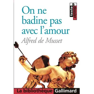 Comparateur de prix : Gallimard On Ne Badine Pas Avec L'amour