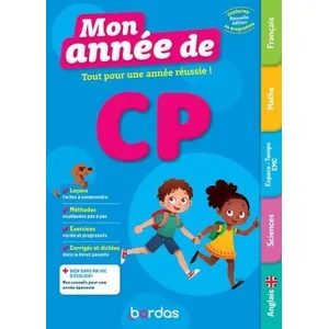 ISBN Bordas Mon année de CP - des leçons, de la méthode et des excercices pour réussir l'année de CP pas cher