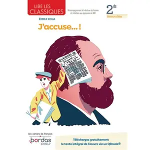 Bordas Lire Les Classiques 2de J'accuse...! - Emile Zola pas cher