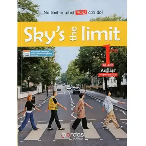 Bordas Anglais 1re B1>B2 Sky's The Limit pas cher