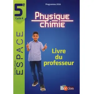 Bordas Physique-Chimie 5e Espace - Livre Du Professeur pas cher