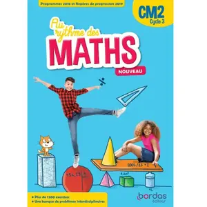 Comparateur de prix : Bordas Mathématiques Cm2 Cycle 3 Au Rythme Des Maths - Fichier De L'élève