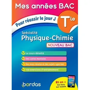 Comparateur de prix : Bordas Specialité Physique-Chimie Tle - Pour Réussir Le Jour J