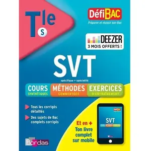 Bordas Svt Enseignement Spécifique + Enseignement De Spécialité Bac Tle S pas cher