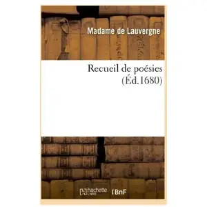 Recueil De Poésies pas cher