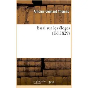 Essai sur les éloges pas cher