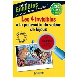 Les 4 Invisibles À La Poursuite Du Voleur De Bijoux - Ce2 Et Cm1 pas cher