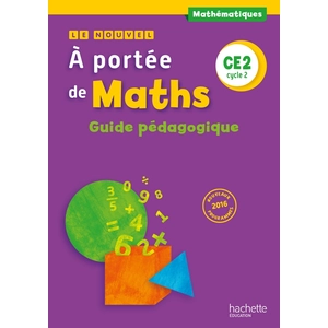 ISBN Hachette Education Le Nouvel A portée de maths CE2 - Guide pédagogique pas cher