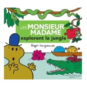 Comparateur de prix : Hachette Jeunesse Les Monsieur Madame explorent la jungle