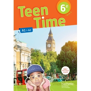 Comparateur de prix : Hachette Education Teen Time anglais cycle 3 / 6e - Livre élève - éd. 2017