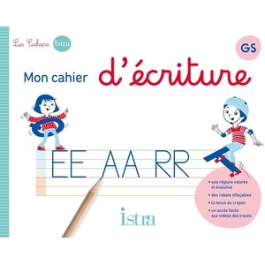 ISBN Istra Mon cahier d'écriture GS: Cahier élève pas cher