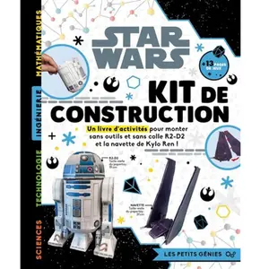 Hachette Jeunesse Kit de construction Star Wars - R2-D2 et la navette de Kylo Ren - Jouet éducatif - 8 ans et plus pas cher