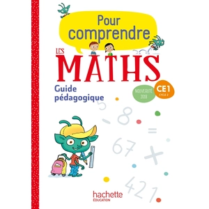 Comparateur de prix : Hachette Education Pour comprendre les maths CE1 - Guide pédagogique