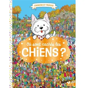 Deux Coqs D'or Où sont cachés les chiens ? pas cher