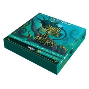 Hachette Heroes Escape game 20 000 lieues sous les mers pas cher