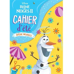Hachette Disney Cahier D'été Spécial Vacances La Reine De Neiges Ii pas cher