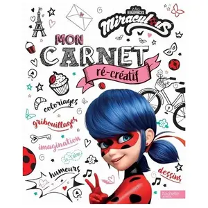 Mon Carnet Ré-Créatif Miraculous pas cher