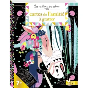 Deux Coqs D'or Cartes de l'amitié à gratter pas cher