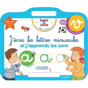 Hachette Education J'écris les lettres minuscules et j'apprends les sons: Avec un feutre effaçable pas cher