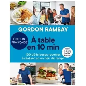 Hachette Pratique A table en 10 min pas cher