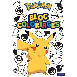 Hachette Jeunesse Bloc de coloriages Pokémon pas cher