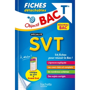 Comparateur de prix : Hachette Education Fiches Détachables Spécialité Svt Tle