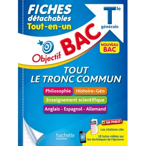 Comparateur de prix : Hachette Education Tout Le Tronc Commun Tle Générale