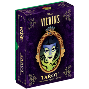 Hachette Pratique / Hachette Heroes Tarot Disney Vilains - Coffret Avec 78 Arcanes Et 1 Guide Explicatif pas cher