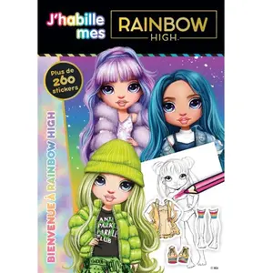 Hachette Jeunesse Bienvenue à Rainbow High: Avec plus de 260 stickers pas cher