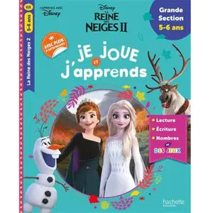 Hachette Éducation Je Joue Et J'apprends Grande Section - La Reine Des Neiges 2 pas cher