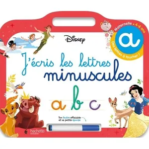 Disney - Les Grands Classiques- Ardoise J'écris les lettres minuscules...Vendu parrakuten
