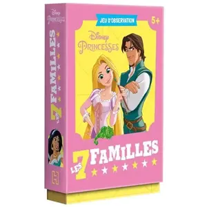 Hachette Jeunesse DISNEY PRINCESSES - Jeu de cartes - 7 familles pas cher