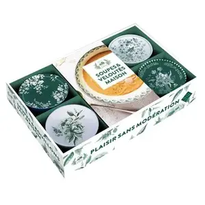 Hachette Pratique Soupes & veloutés maison: Plaisir sans modération. Coffret avec 4 bols en porcelaine pas cher