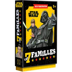 Hachette Jeunesse Jeu De Cartes 7 Familles Star Wars pas cher