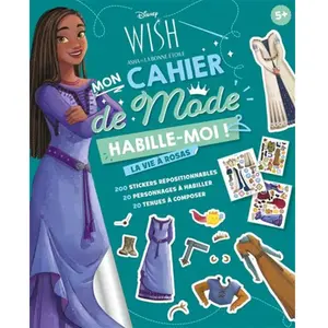 Comparateur de prix : Hachette Disney Mon Cahier De Mode La Vie À Rosas - Wish, Asha Et La Bonne Étoile