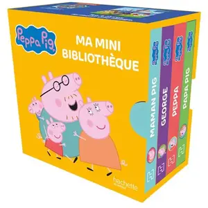 Hachette Jeunesse Peppa Pig - Ma mini bibliothèque pas cher