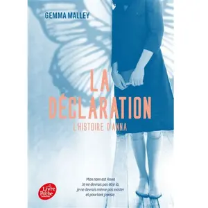 Livre de Poche Jeunesse (Le) La déclaration: L'histoire d'Anna pas cher