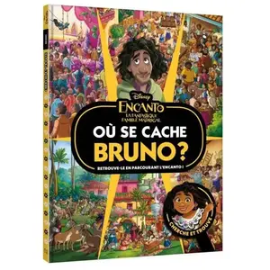 ENCANTO, LA FANTASTIQUE FAMILLE MADRIGAL - Où se cache Bruno  - Cherche et trouve - Disney pas cher