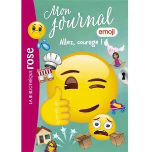 Bb Rose Verte Mon Journal Emoji Tome 14 - Allez, Courage ! pas cher