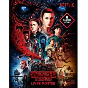 Hachette Jeunesse Stranger Things: Livre poster pas cher