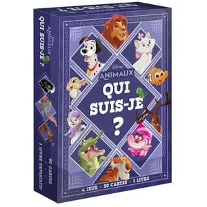 DISNEY ANIMAUX - Jeux de cartes "Qui suis-je ?" pas cher